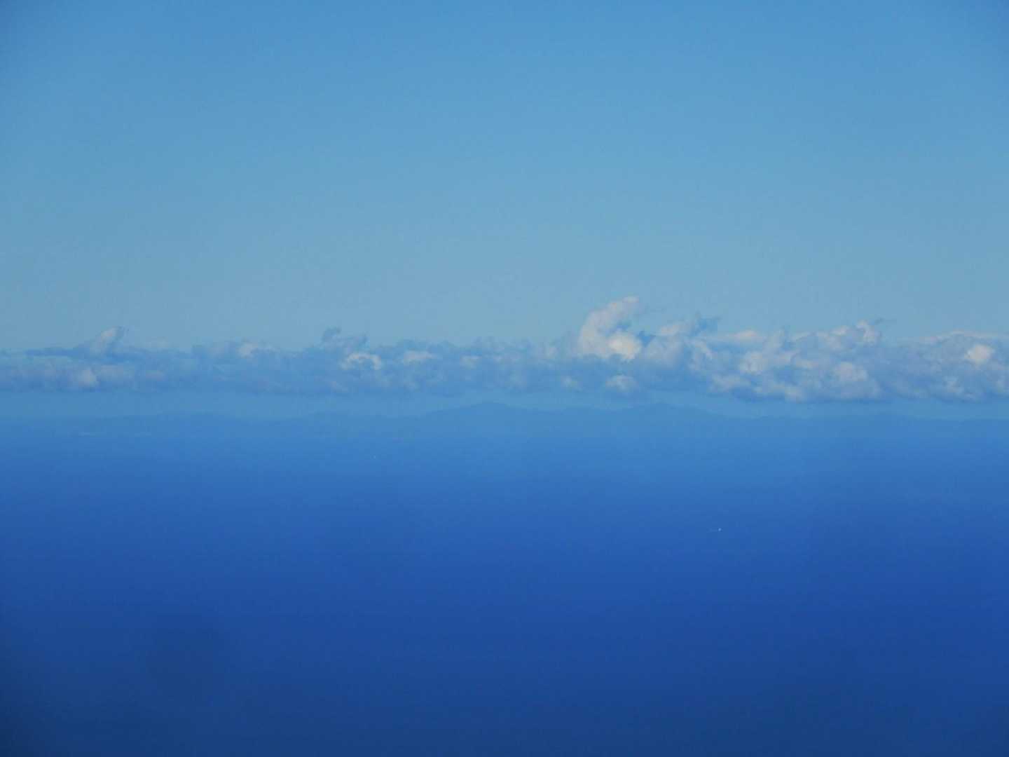 隠岐の島を望むことが出来た！