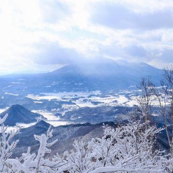 北信五岳の飯縄山も美しいね😍