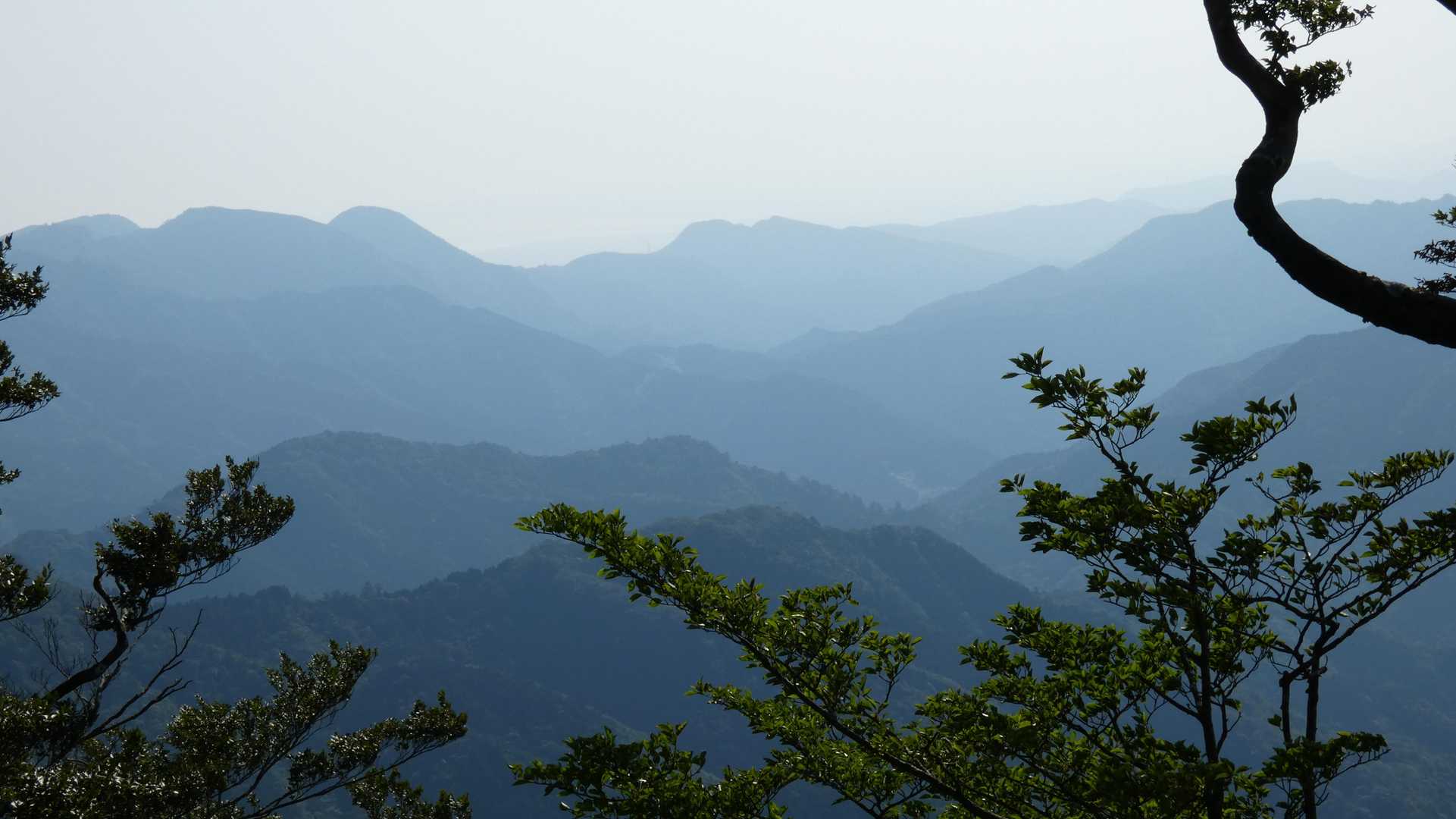 北岳から