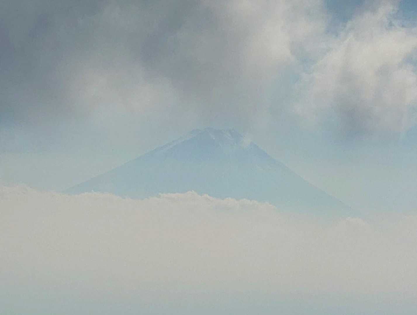 富士山！
うっす…