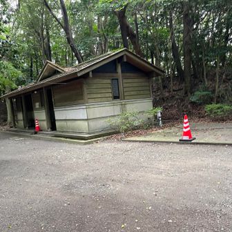 キャンプ場入口トイレ◎