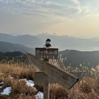 千ケ峰山頂😁👍