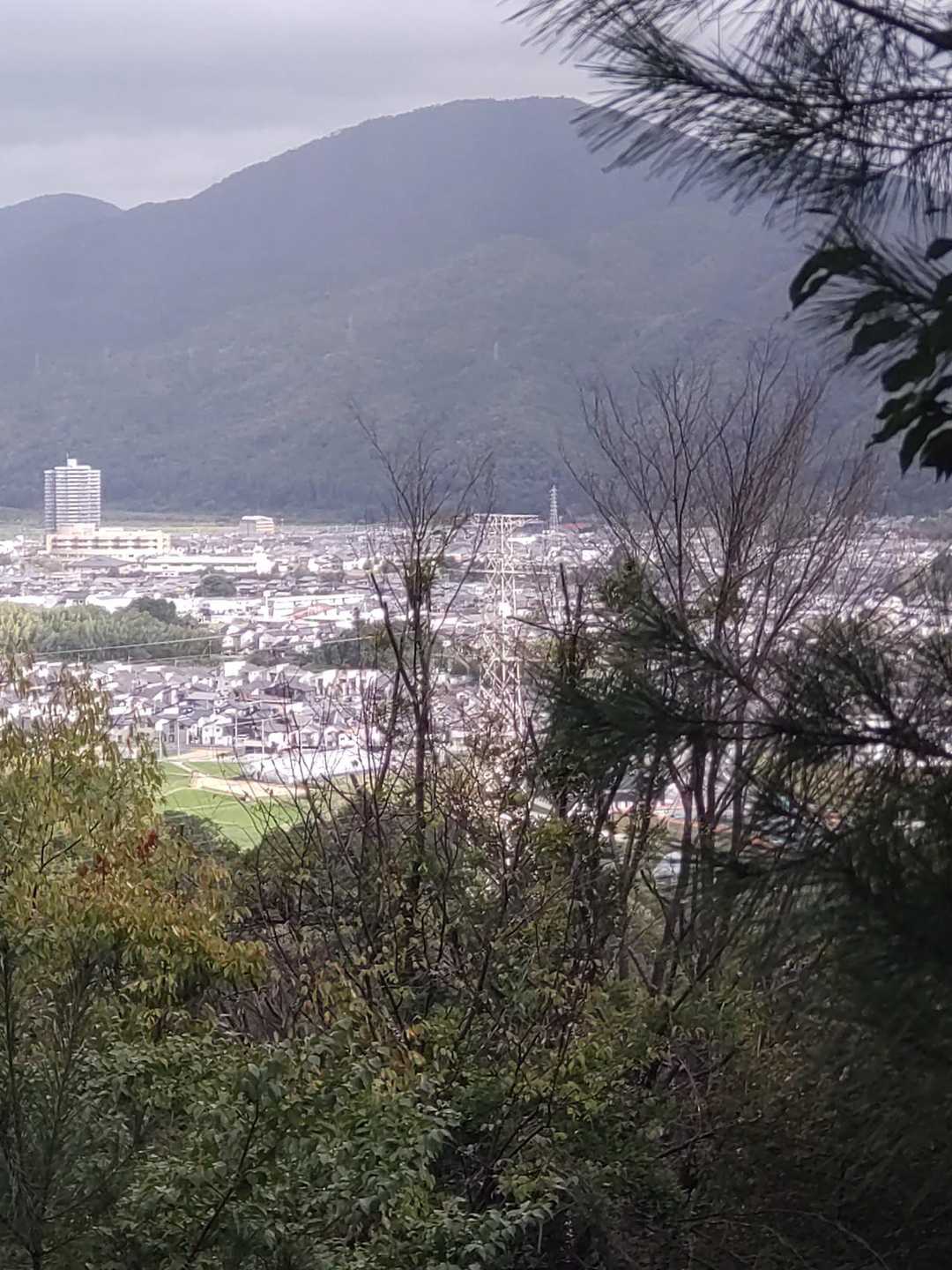 牛松山が見えました