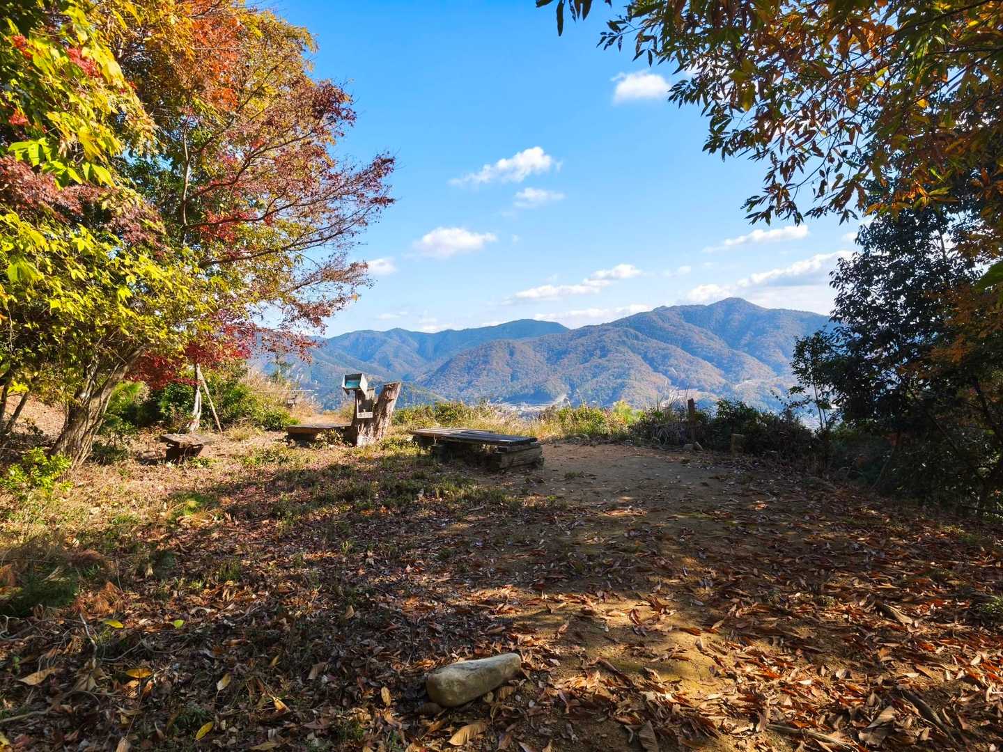 南郭跡の展望広場