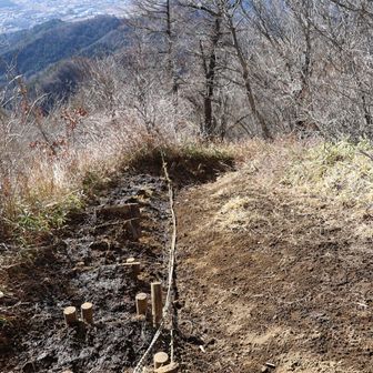 毎度泥んこで滑る