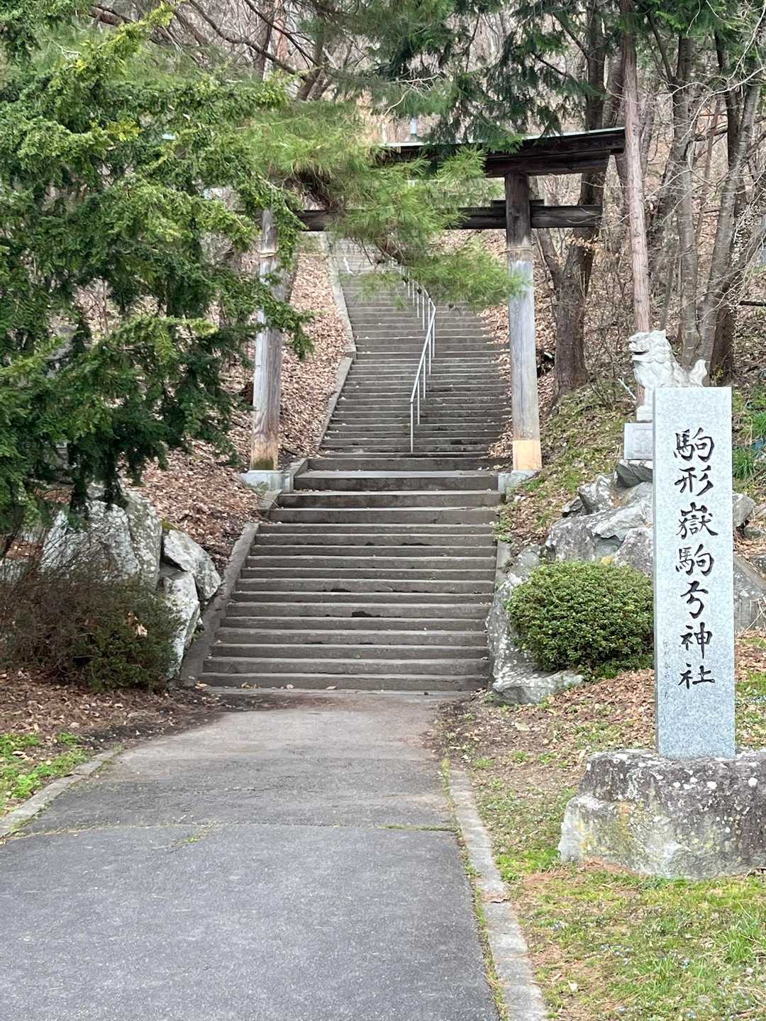 金毘羅神社-地附山-大峰山 周回コースの写真