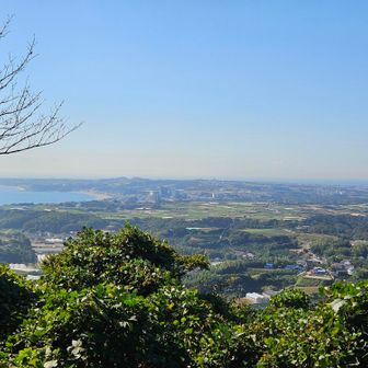 三浦海岸方向の眺め