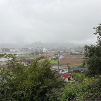 太平山はガスガスです
母校の大平中