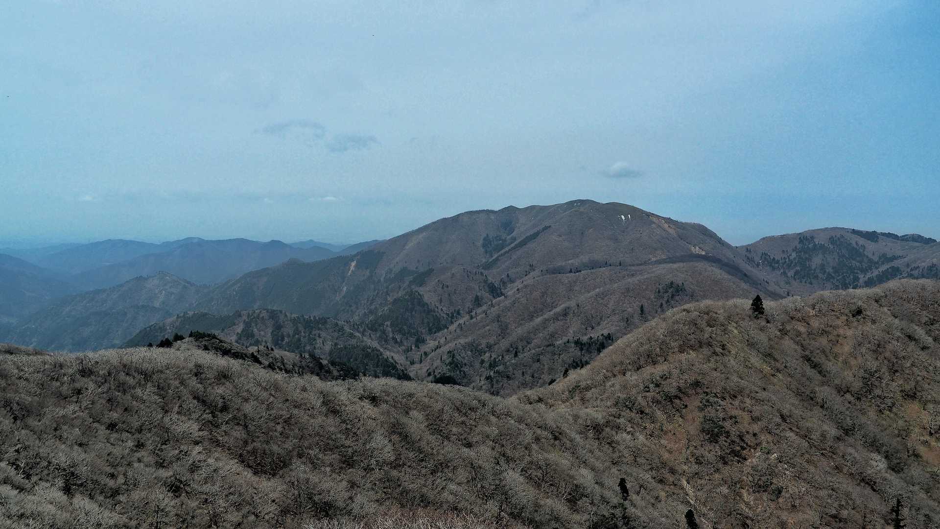 雨乞岳方面