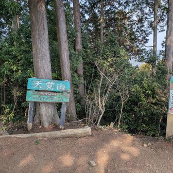 天覚山山頂