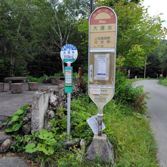 【大清水🚏】[実況1194m]

此処で、活動終了…😮‍💨

やっと帰れるゾ〜🙌

本日は昼前から雨予報☔ですが、到着と同時に、弱い雨がポツポツと降ってきました…🌧️

これで、気になっていた難関？を、また１つクリア〜👍🙌
(心の引っ掛かりも、また１つ解消✨😅)

10:28発で沼田駅へ…🚌

おしまい🔚