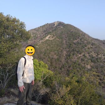 高御位山をバックに♪