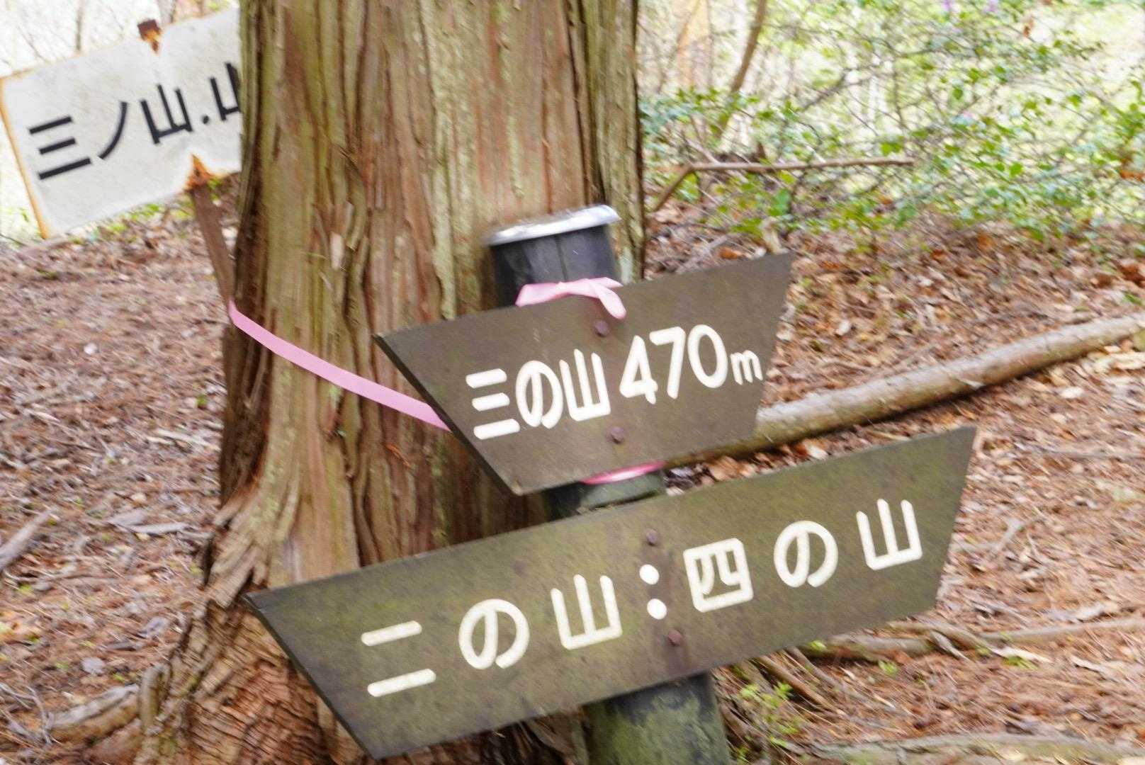 三の山到着‼️
ここまでは急登でした💦