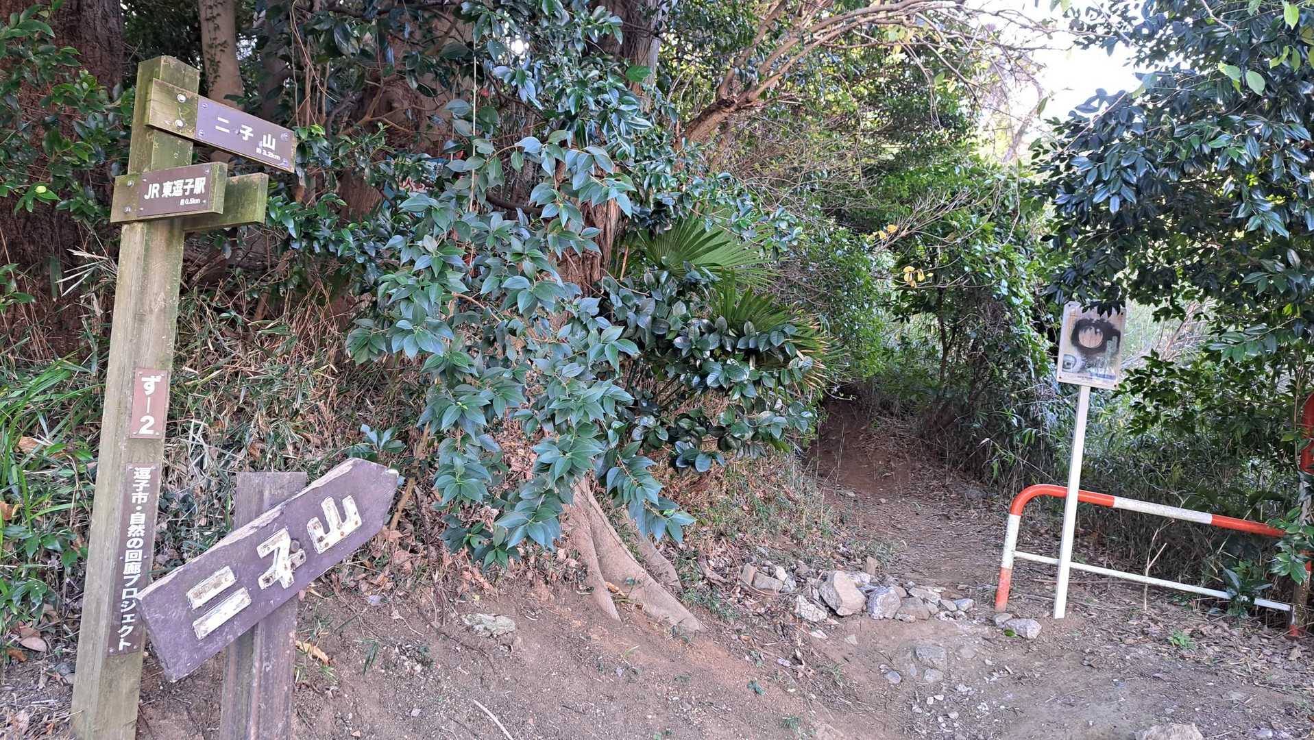 住宅地を歩き登山口❣️
いよいよ登ります❇️