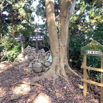 山頂⛰️糸島山歩会の皆さま703回👏私は19回です