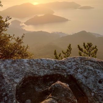 龍ヶ岳、❤ハート岩