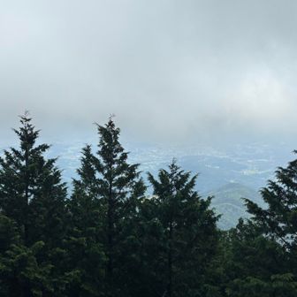 物見岩展望台から