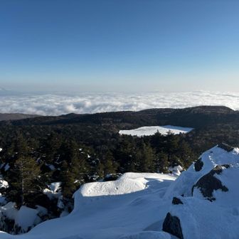 高見石から白駒池