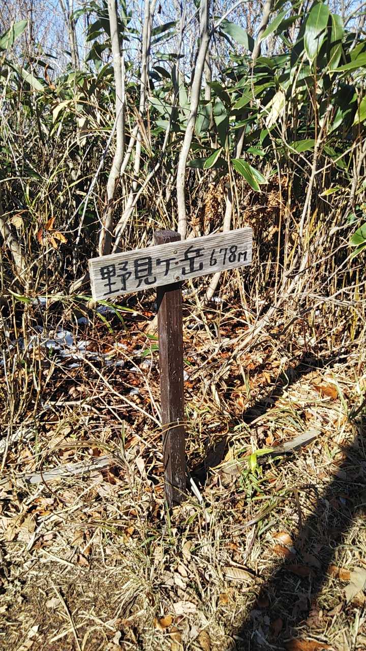 野見ヶ岳に登頂👍️
また福井県のお山制覇に近づきました🙋