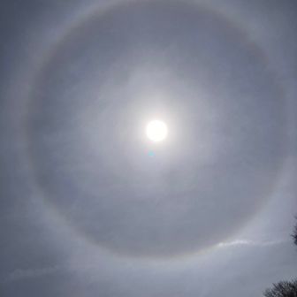 うわぁ🥹綺麗なハロだぁ☀️◎🌈
ずっと見てたぁぁ