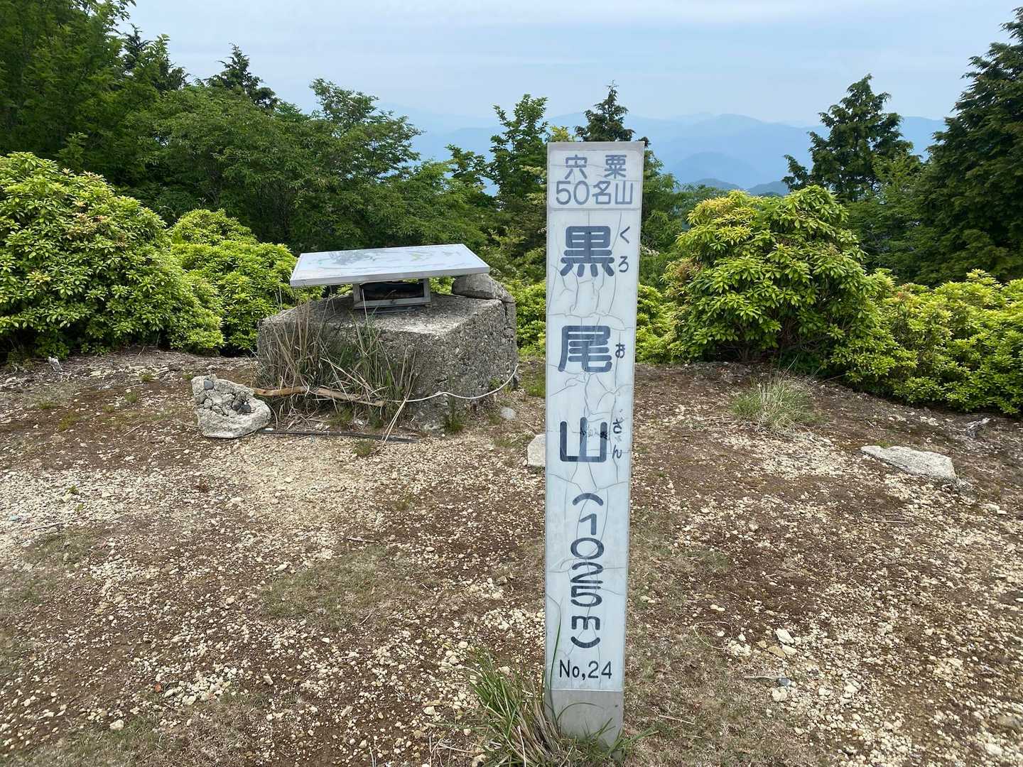 黒尾山 周回コースの写真