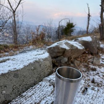 熱いコーヒーがおいし😄