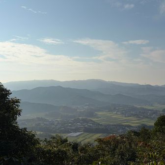 霞がかかっていて良い感じ