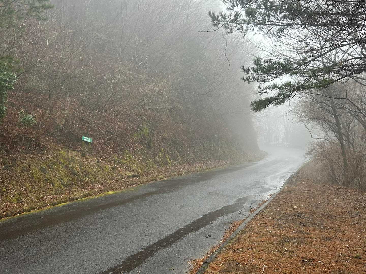 道路横断して
お向かいの
日平山登山口へ(•̥̑.̮•̥̑)