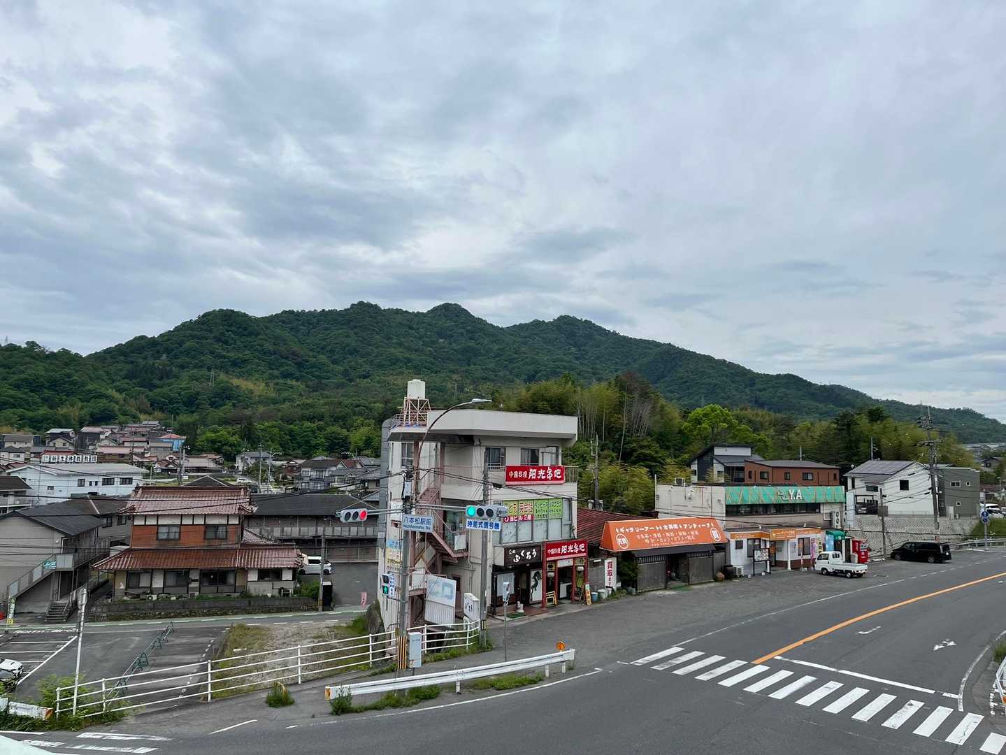 八本松駅の陸橋から曽場が城山を皆さんと見る
講師より地図の整地を学びます✌️