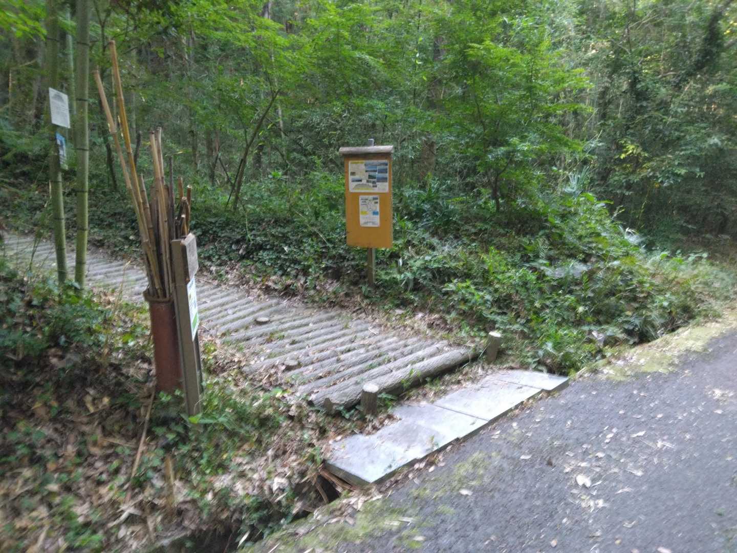 風穴登山口