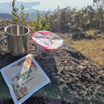 ここで早めの休憩☕