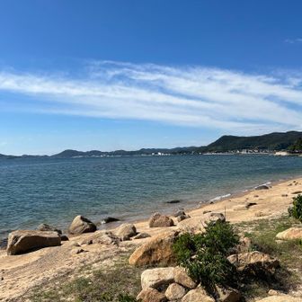 即、海。