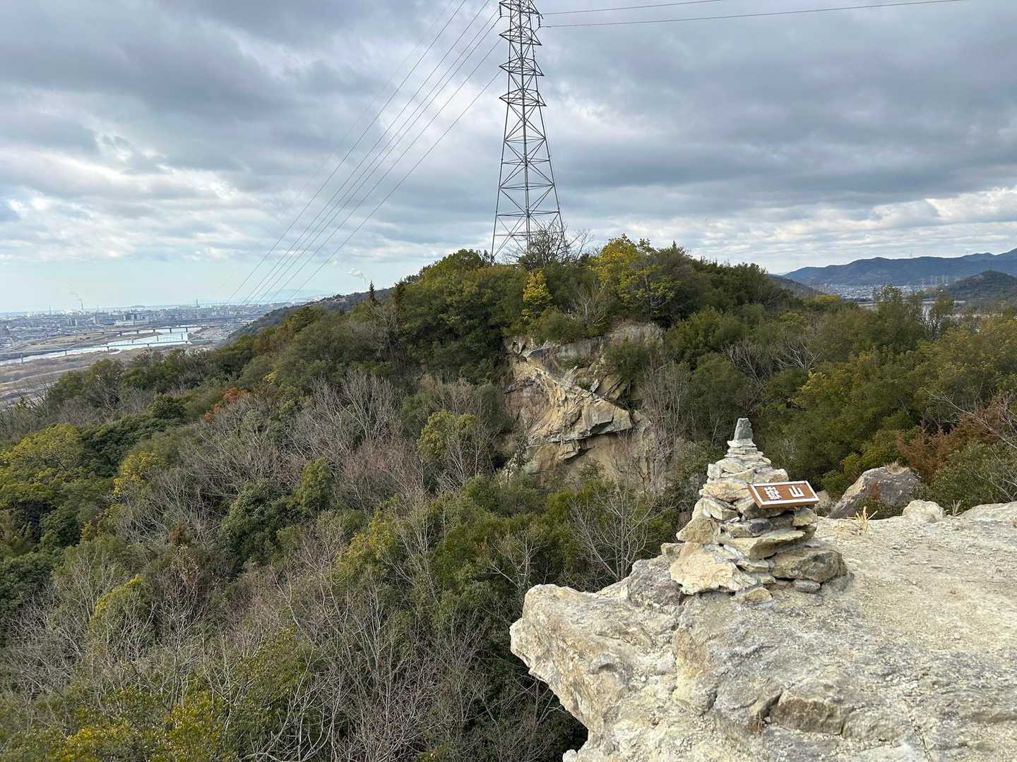 嶽山　低いのに眺望がいいね