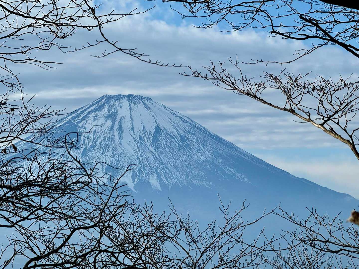 富士山を観ながら歩けるのっていいなぁ