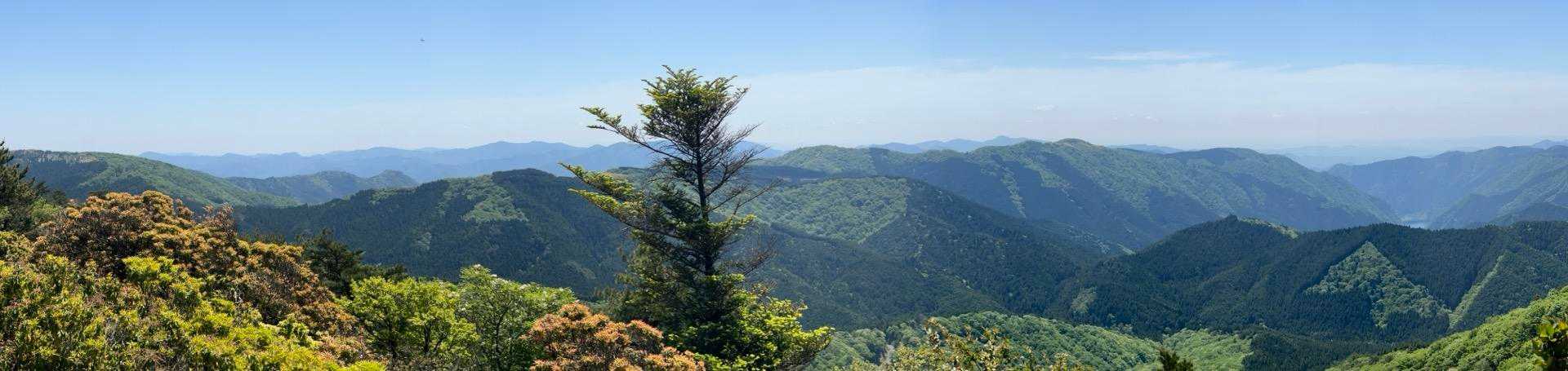 隣の山は平石山だ。ルートが厳しそうだが、そのうち登りたい。