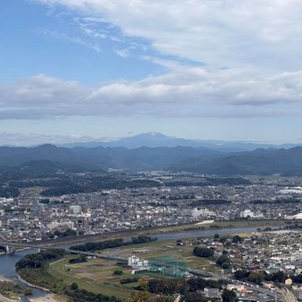 御嶽もこの時間クッキリと見えていました