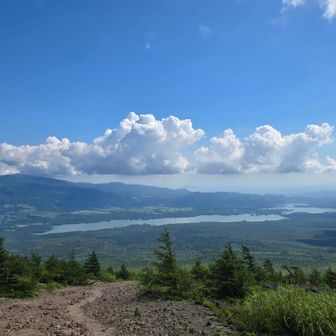 名残惜しいですが下山します。大帰りに大沼国定公園に寄っていきます。