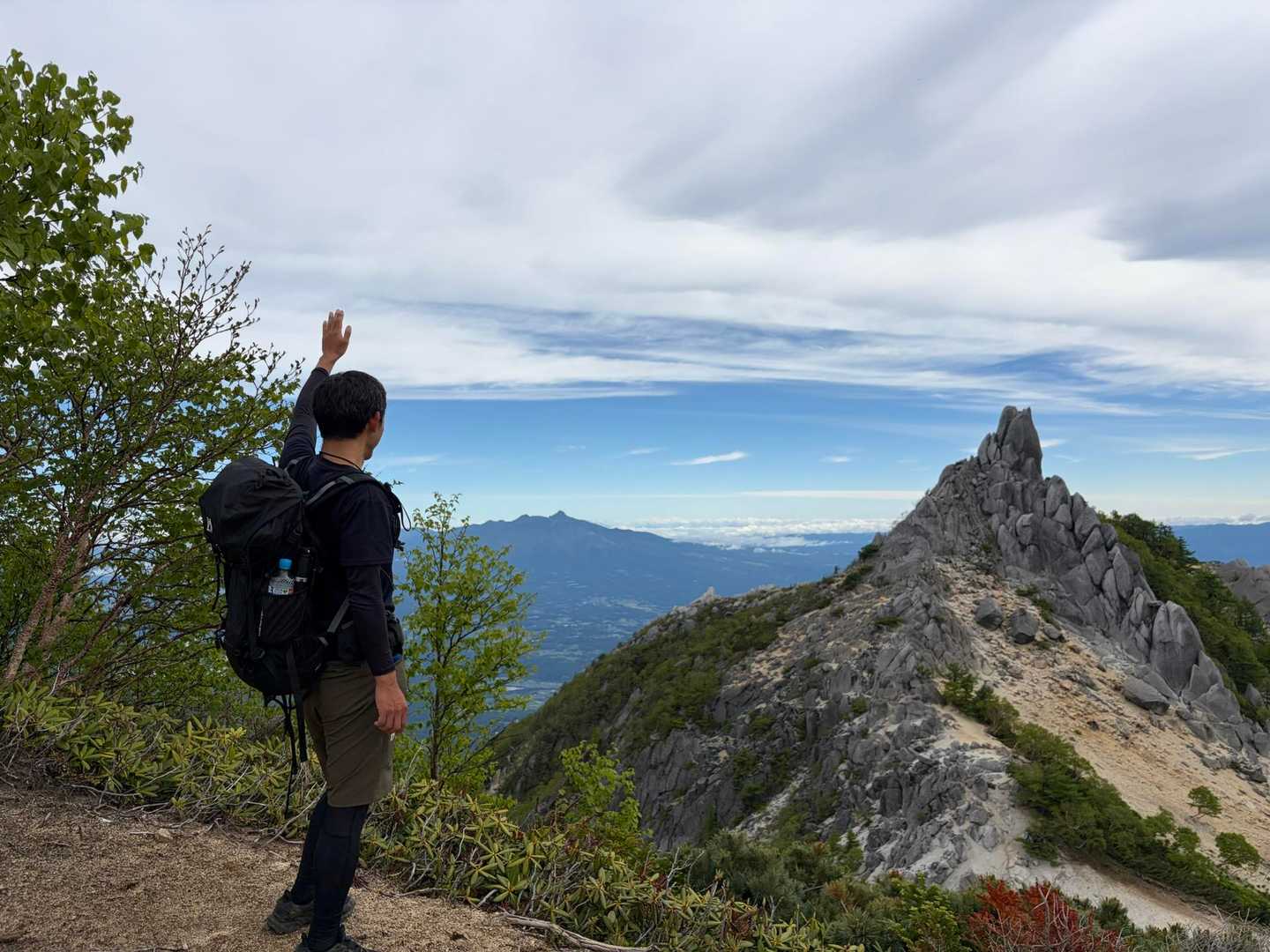 鳳凰三山日帰り！【地蔵岳・高嶺・観音岳・薬師岳・砂払岳