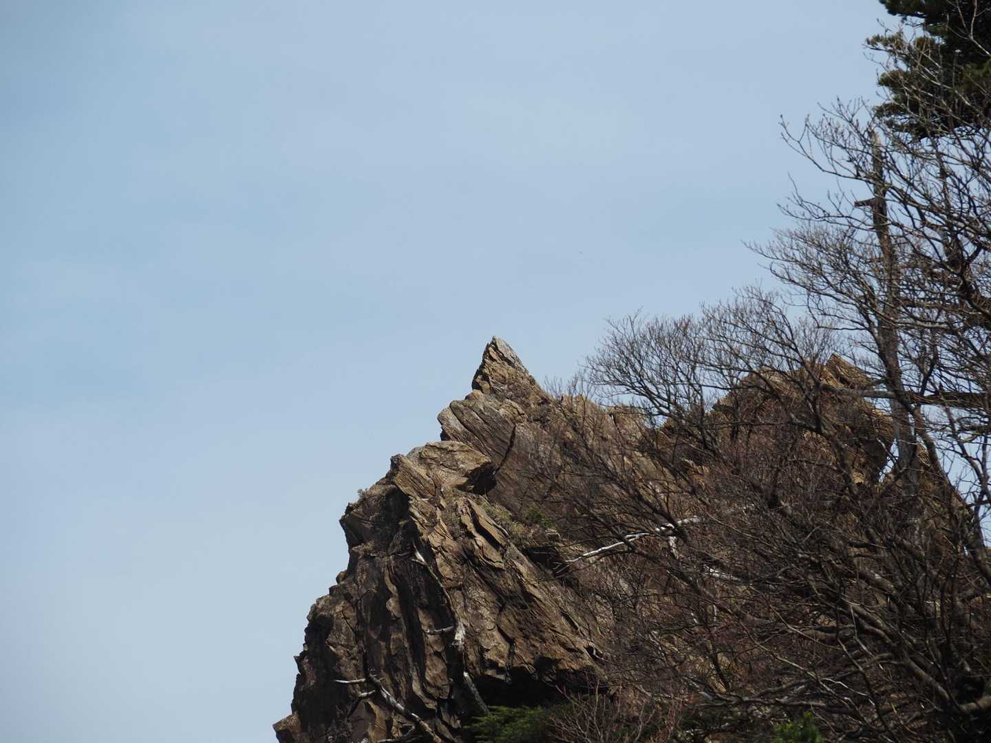 なんと！こんなところに槍ヶ岳が😵