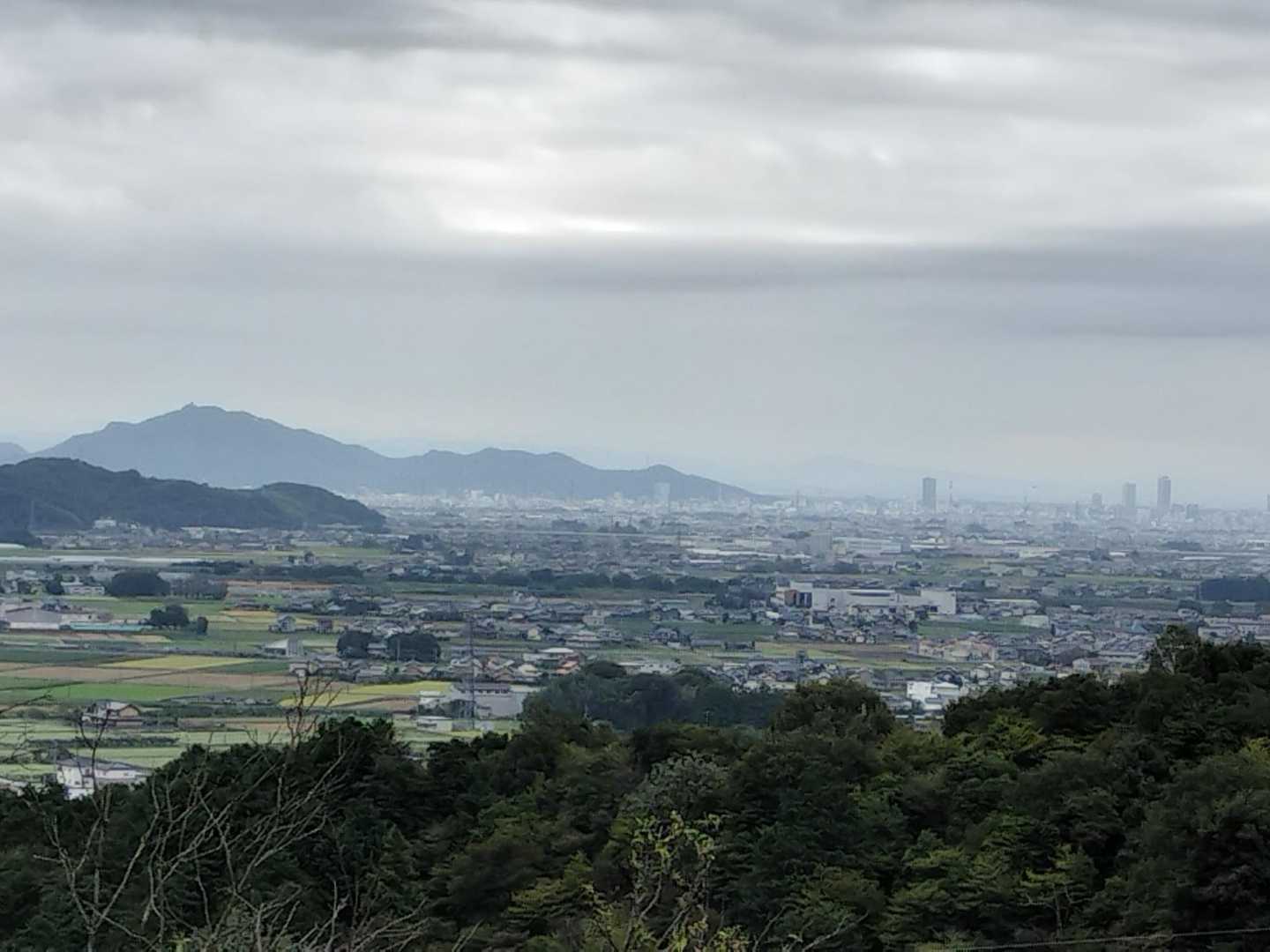 金華山や岐阜市内も見えてます😊