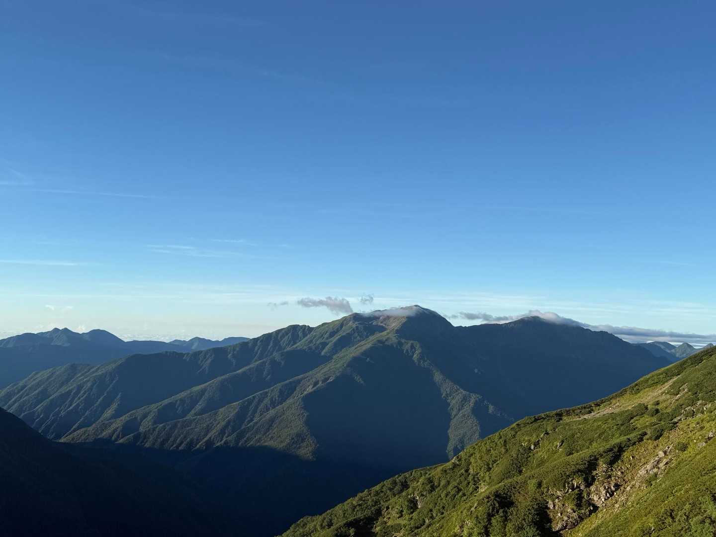こっちは、小河内岳だよー！