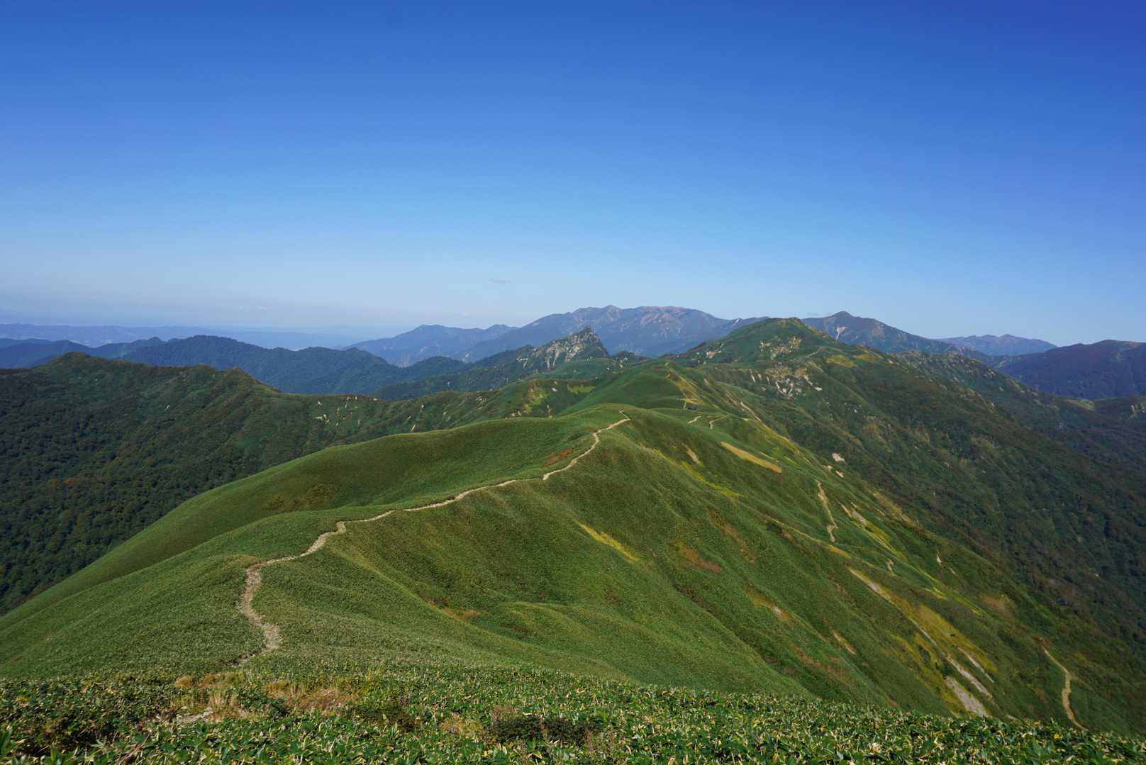 谷川岳馬蹄形縦走コースの写真
