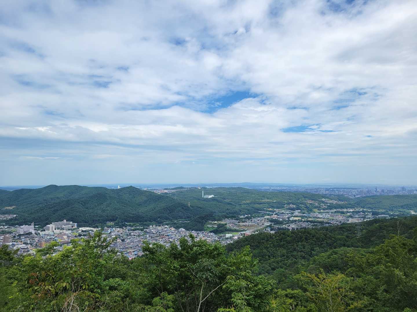 西風蕃山 往復コースの写真