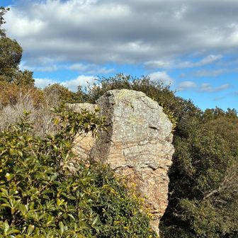 京路山頂上
岩がありこの上からの眺めが最高です。