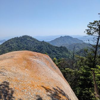 そして駒ヶ林へ。ニクイ岳＆岩船岳がよく見えました❗️😊✨👌