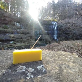 滝には舟和の芋羊羹がよく似合う✨
美しき立方体🟨
MASAPさん、ごっさん😋