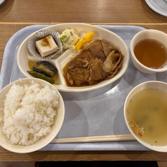 弥山小屋　夜ごはん