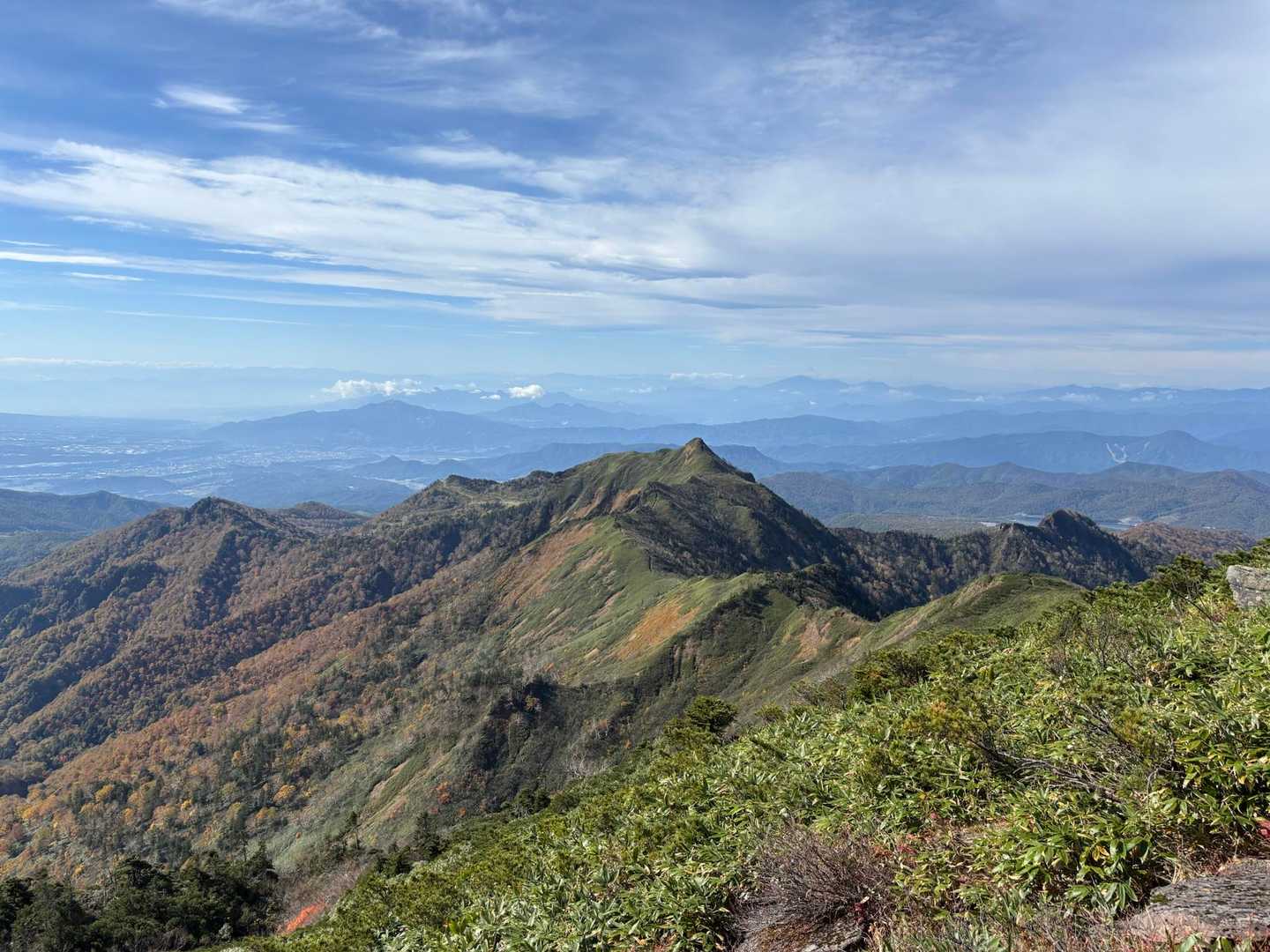 剣ヶ峰山方面
