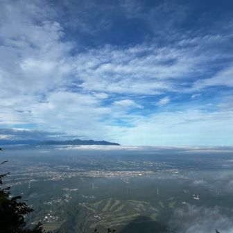 スライドした方に
雲の上に出ますよと言われ
マジか！テンション↑↑