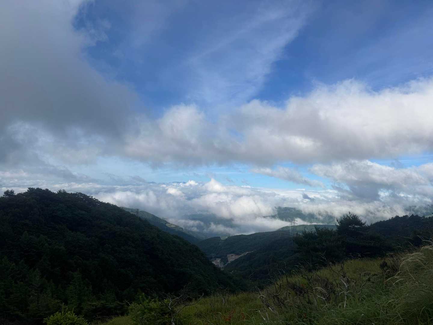 古峠-和田山南峰-和田山北峰 往復コースの写真